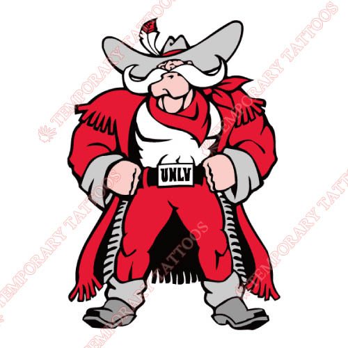 UNLV Rebels Customize Temporary Tattoos Stickers NO.6719